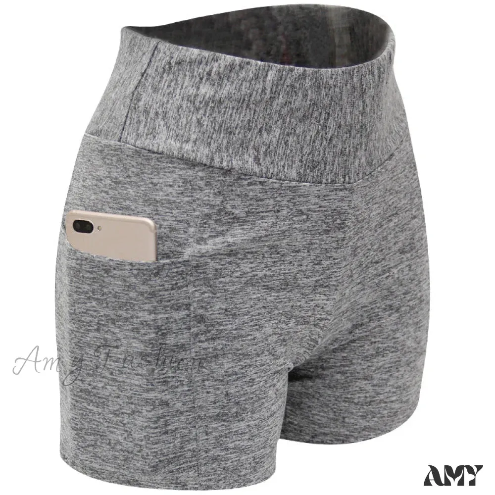 Amy Fashion - Yoga Pants Gym Pants Sports Running Shorts