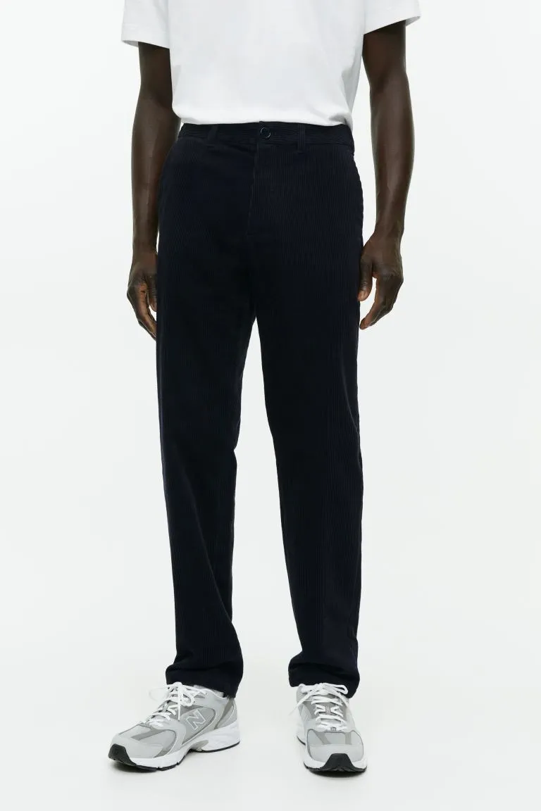 ARKET straight fit corduroy chinos