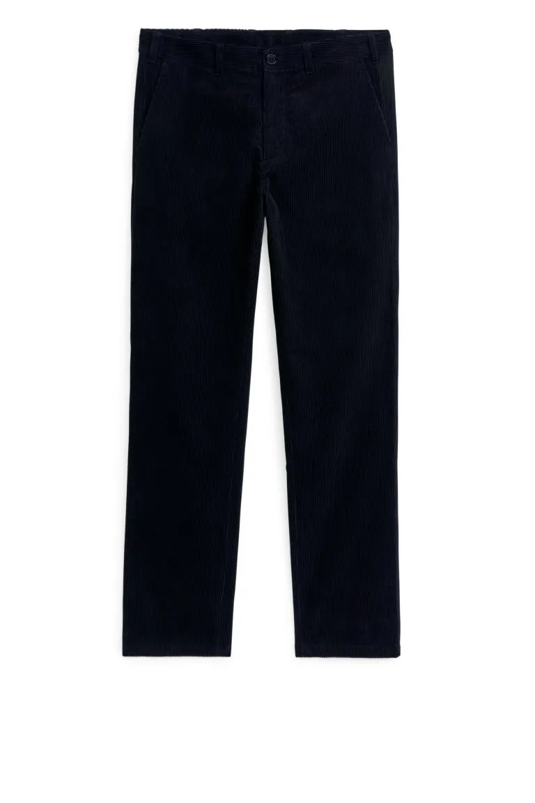 ARKET straight fit corduroy chinos