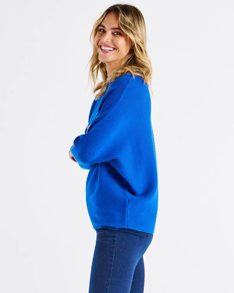 Betty Basics Alicia Knit Jumper Ultramarine