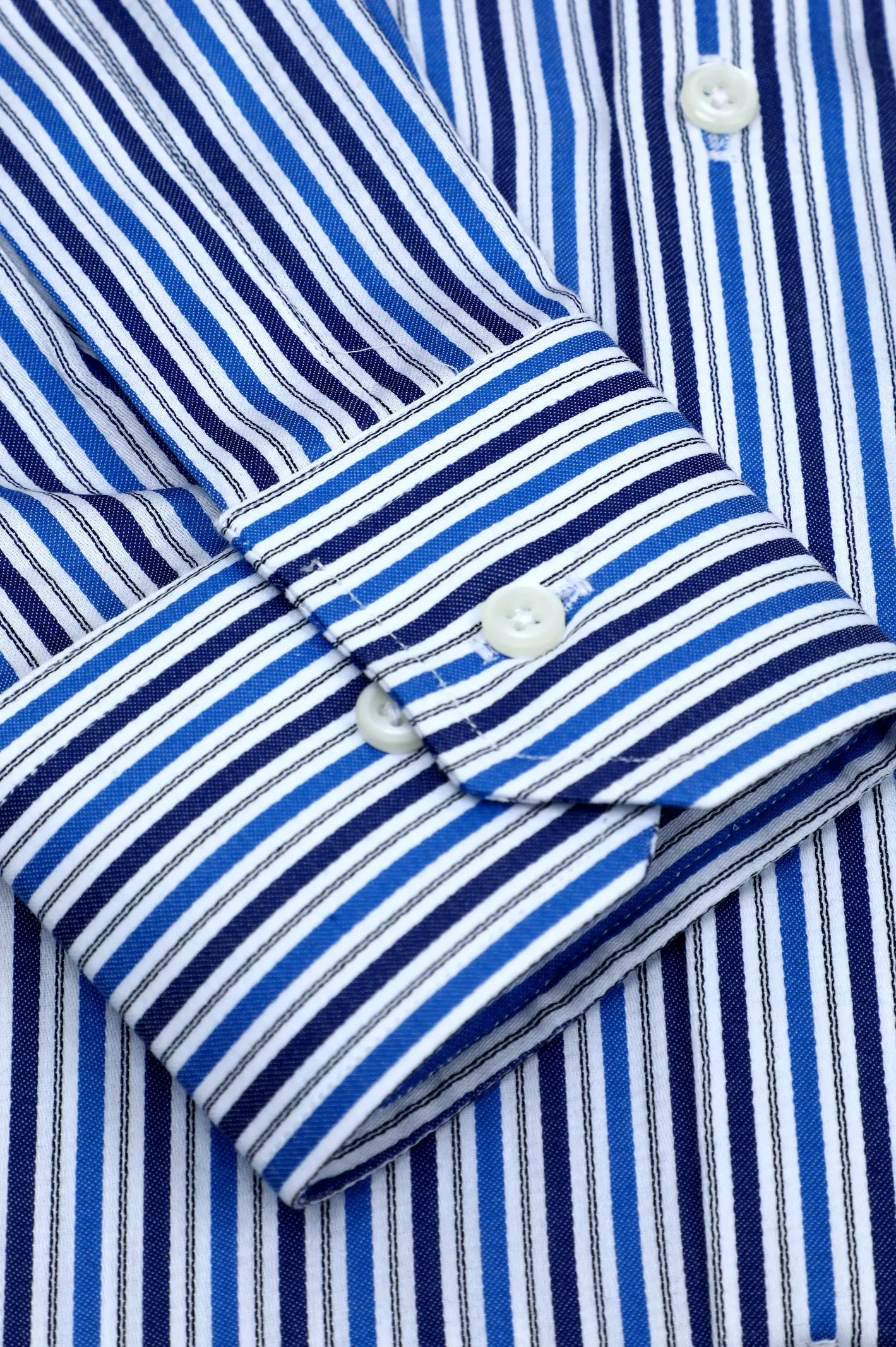 Blue Shadow Stripe Formal Shirt