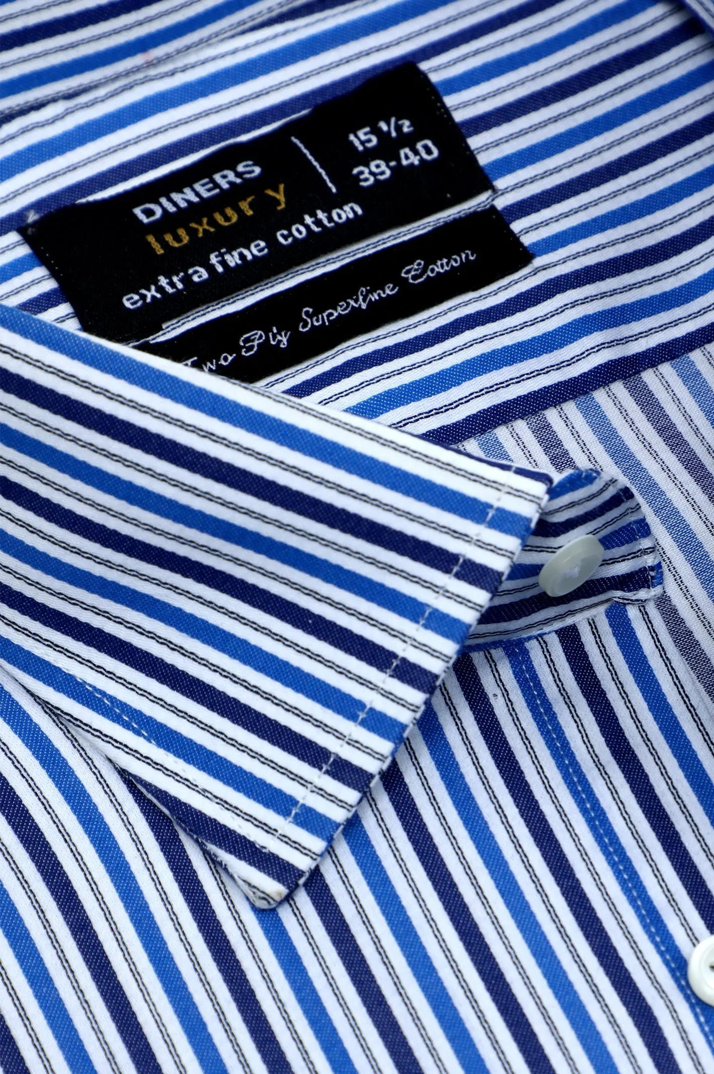 Blue Shadow Stripe Formal Shirt