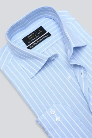 Blue Stripe Formal Shirt