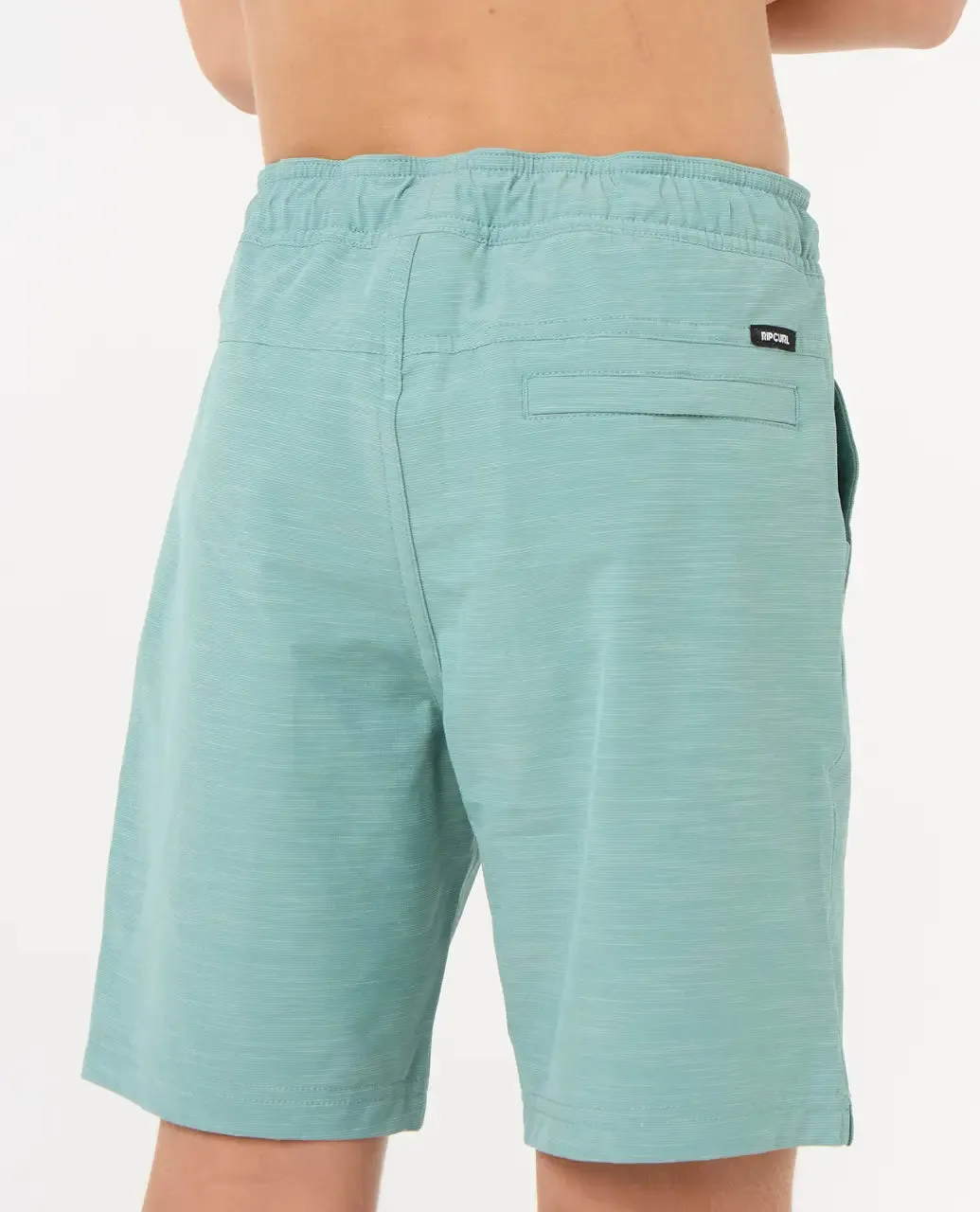 Boys Boardwalk Jackson Volley Shorts in Blue Lagoon