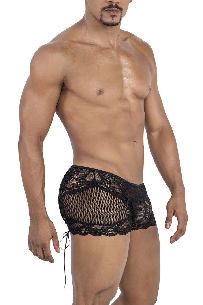 CandyMan 99779 Mesh Lace Trunks Color Black