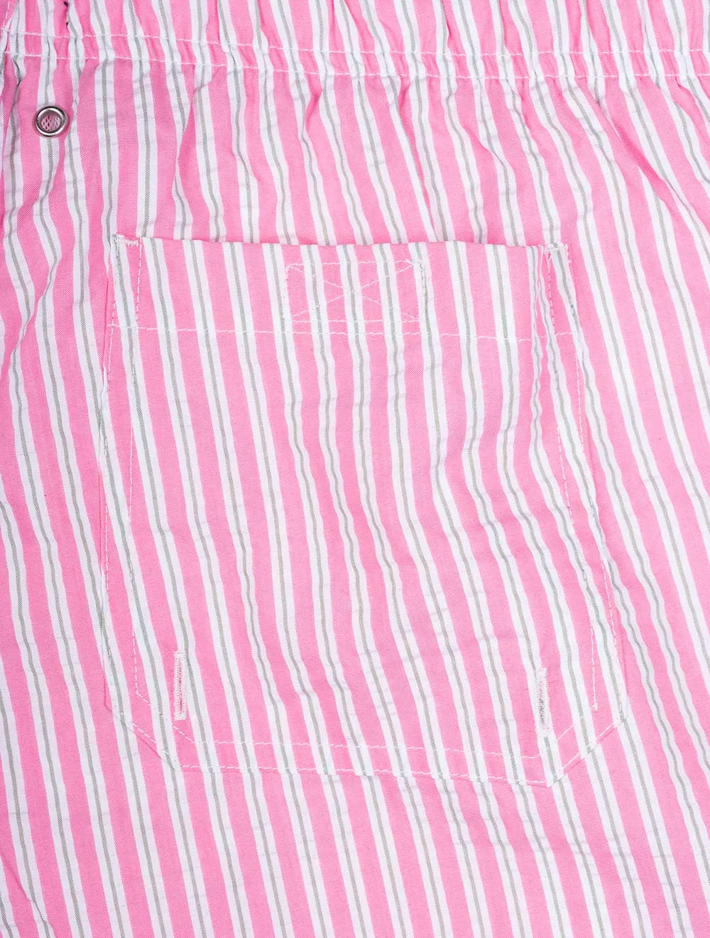 Classic Fit Seersucker Swim Shorts Perky Pink