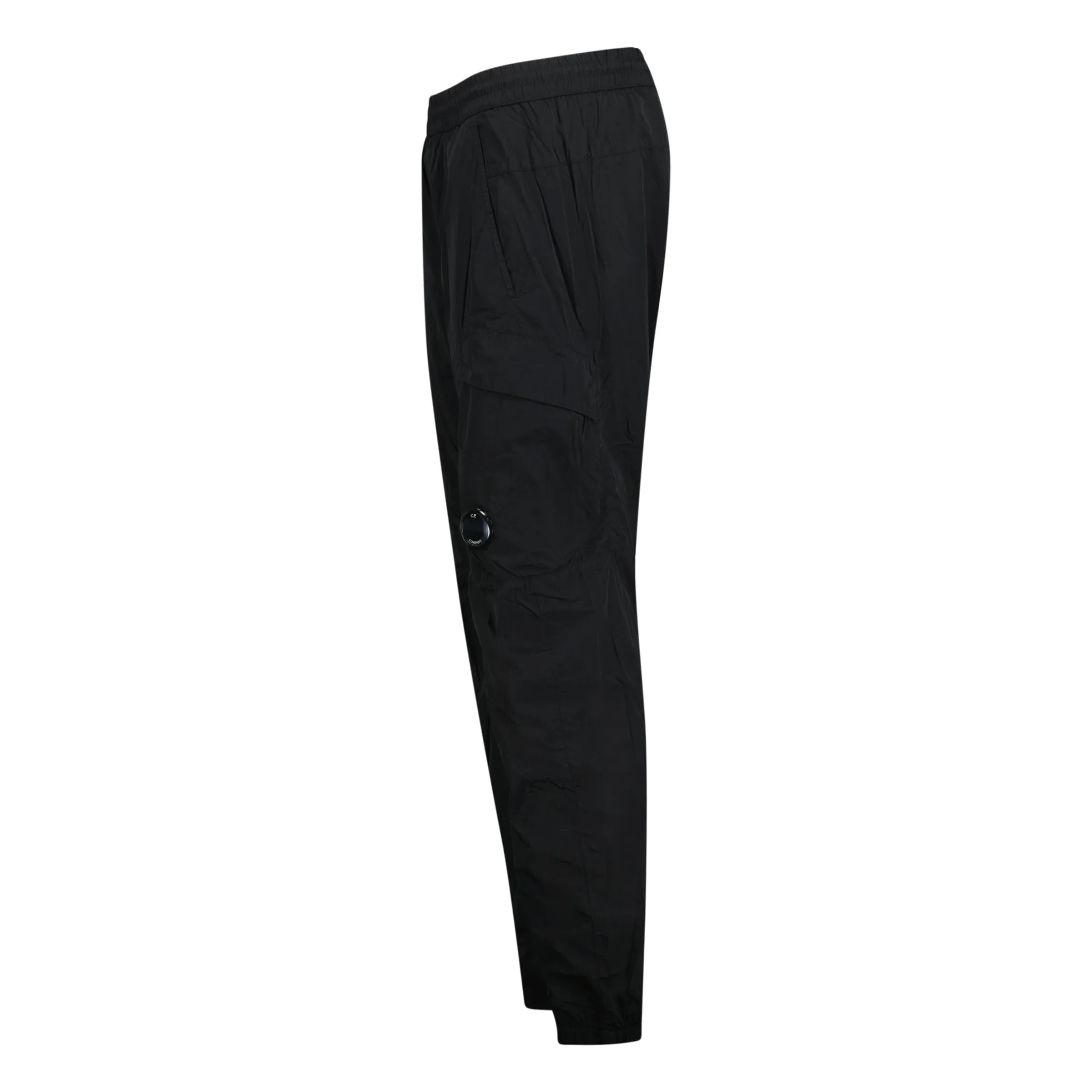 CP COMPANY NYLON CHROME R CARGO PANTS BLACK