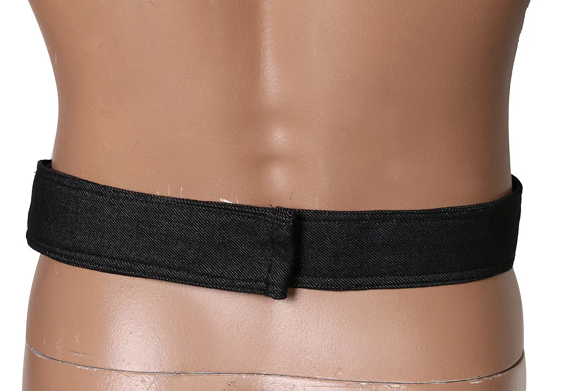 Denim unisex belt