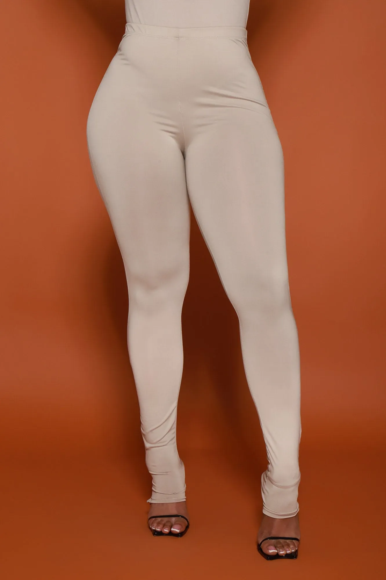 Easy Does It Extended Leggings - Khaki