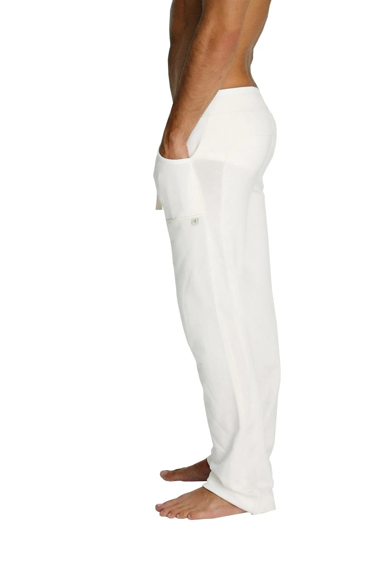 Eco-Track & Yoga Sweat Pant (White)