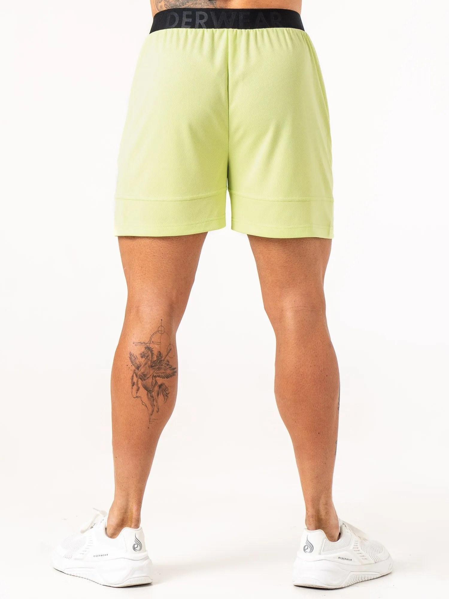 Energy Mesh Shorts - Lime