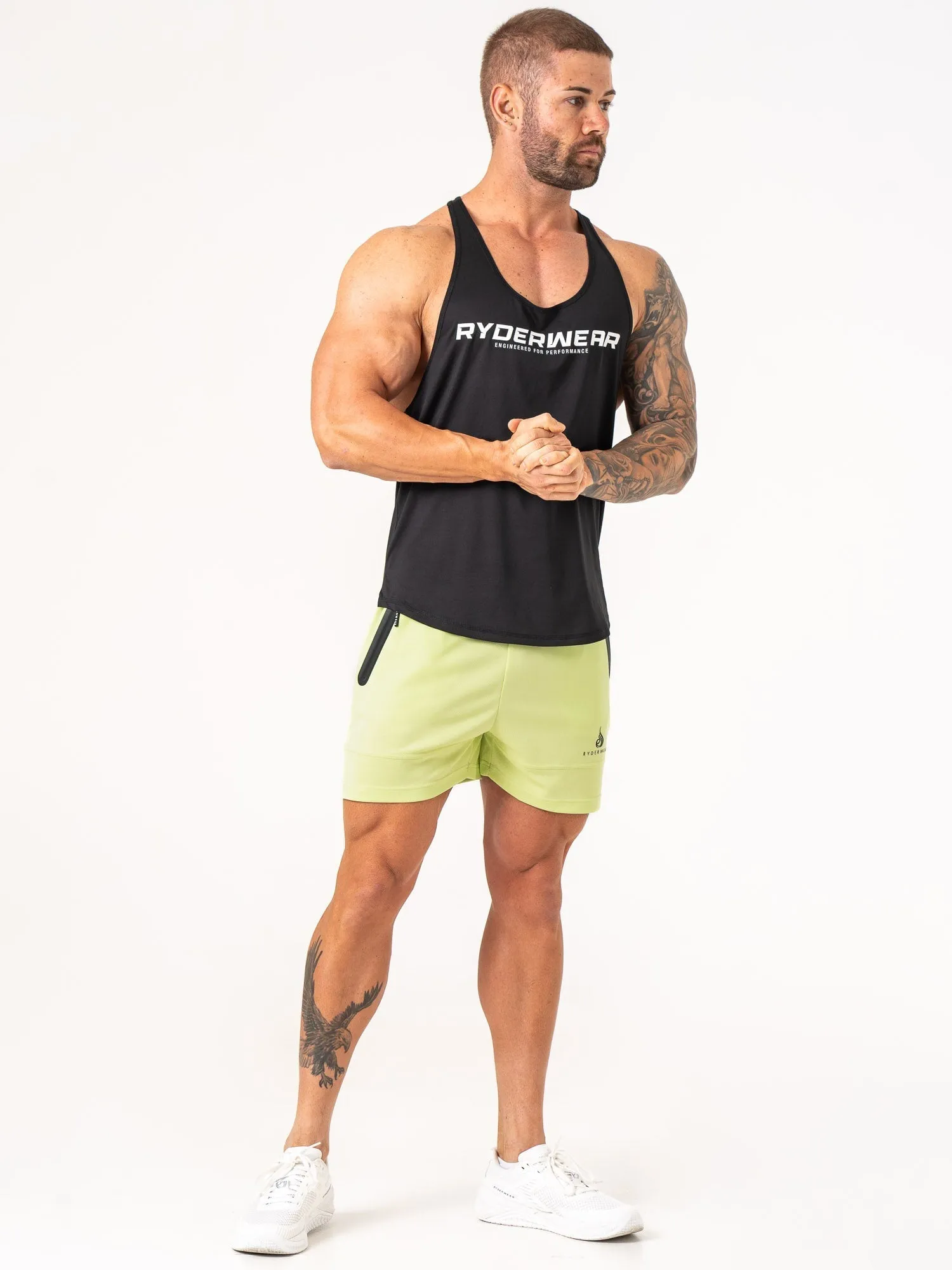 Energy Mesh Shorts - Lime