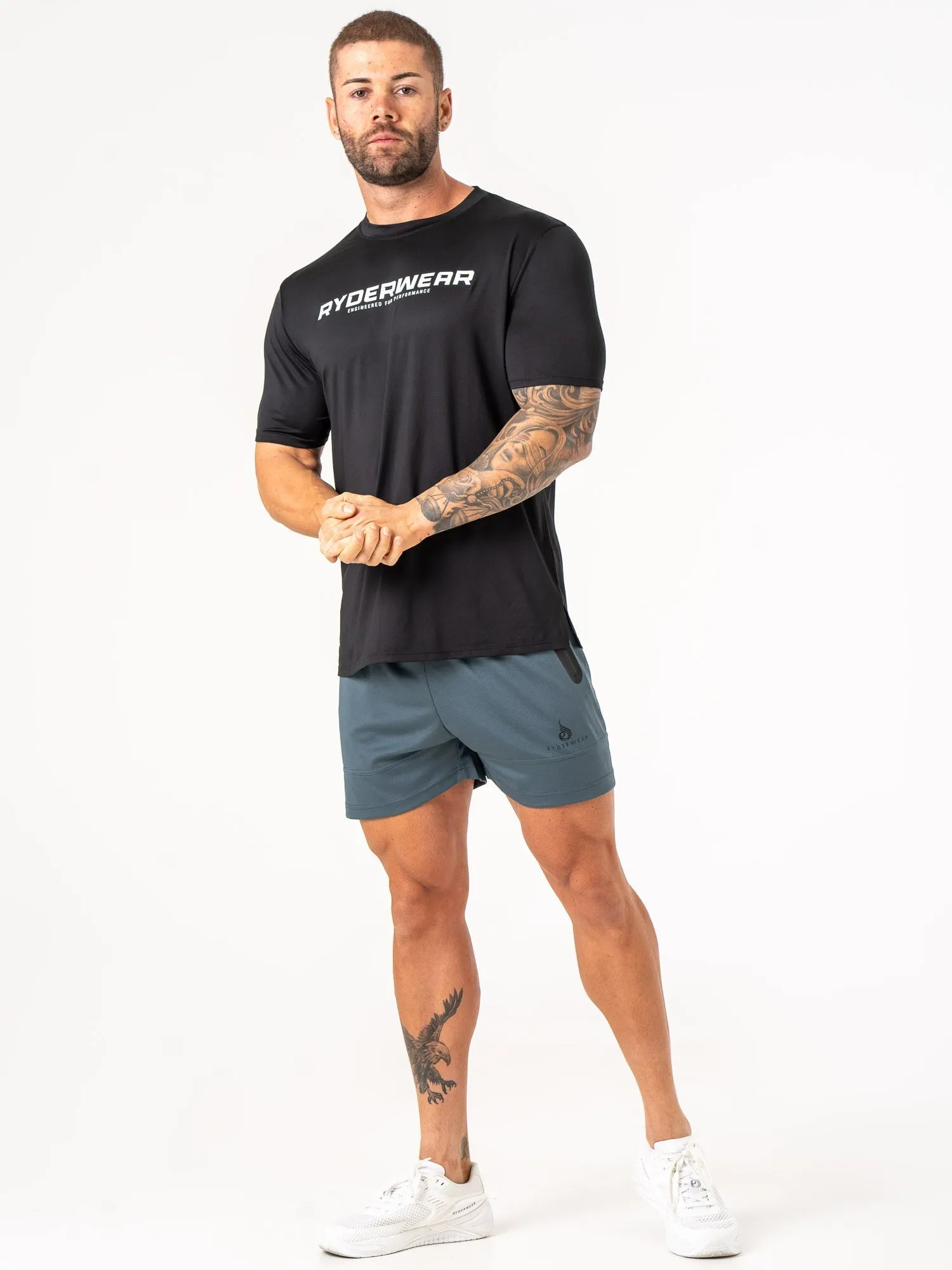 Energy Mesh Shorts - Petrol