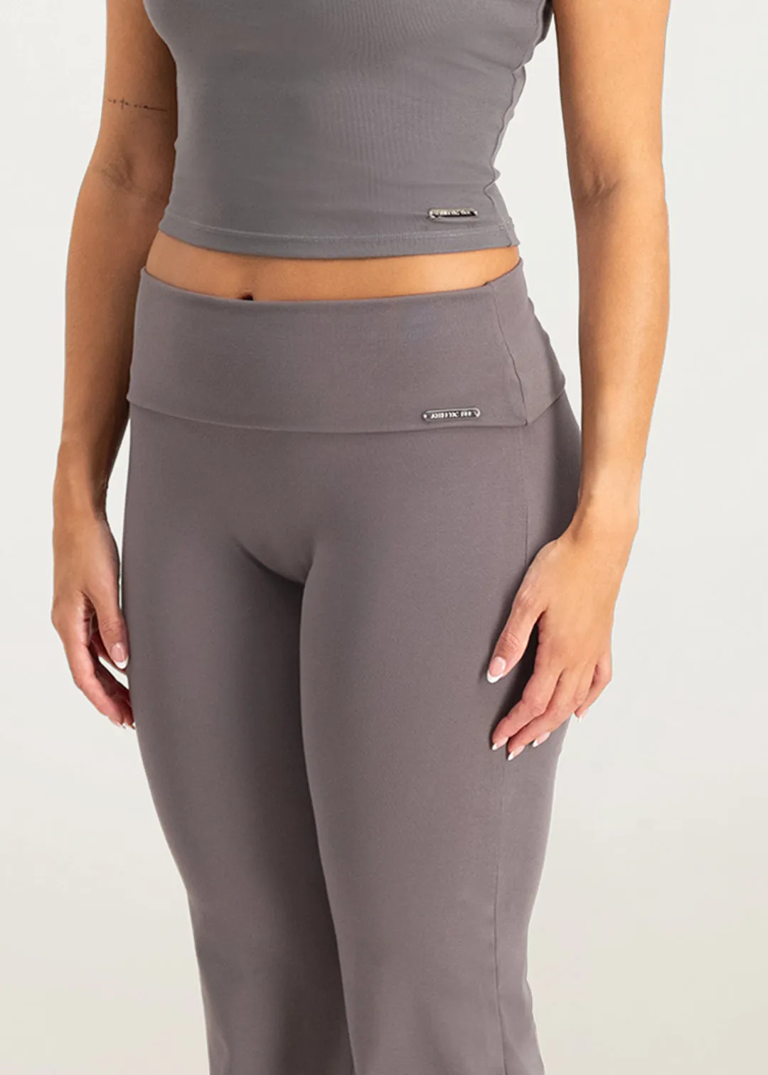 Flare Lounge Pants - Grey