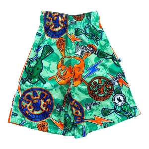 Flow Society Boys' Lax Commando Skulls Short