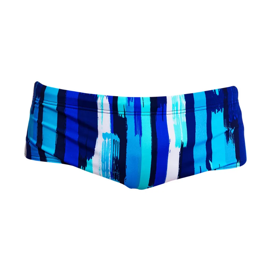 Funky Trunks Mens Sidewinder Trunks FTS010M - Roller Paint