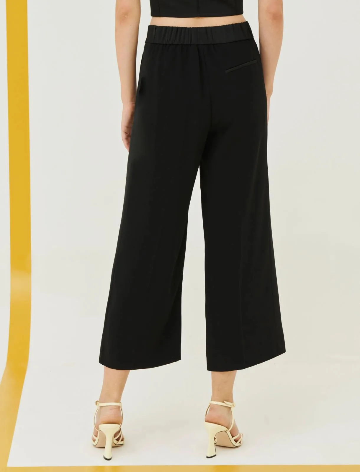 Grace Crop Wide Leg Trouser