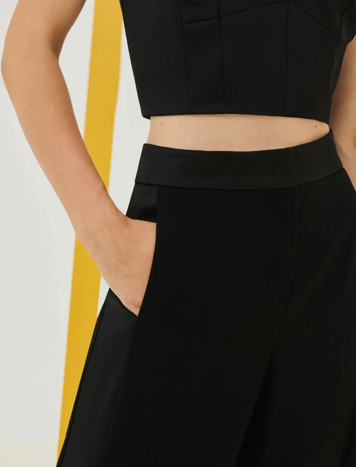 Grace Crop Wide Leg Trouser