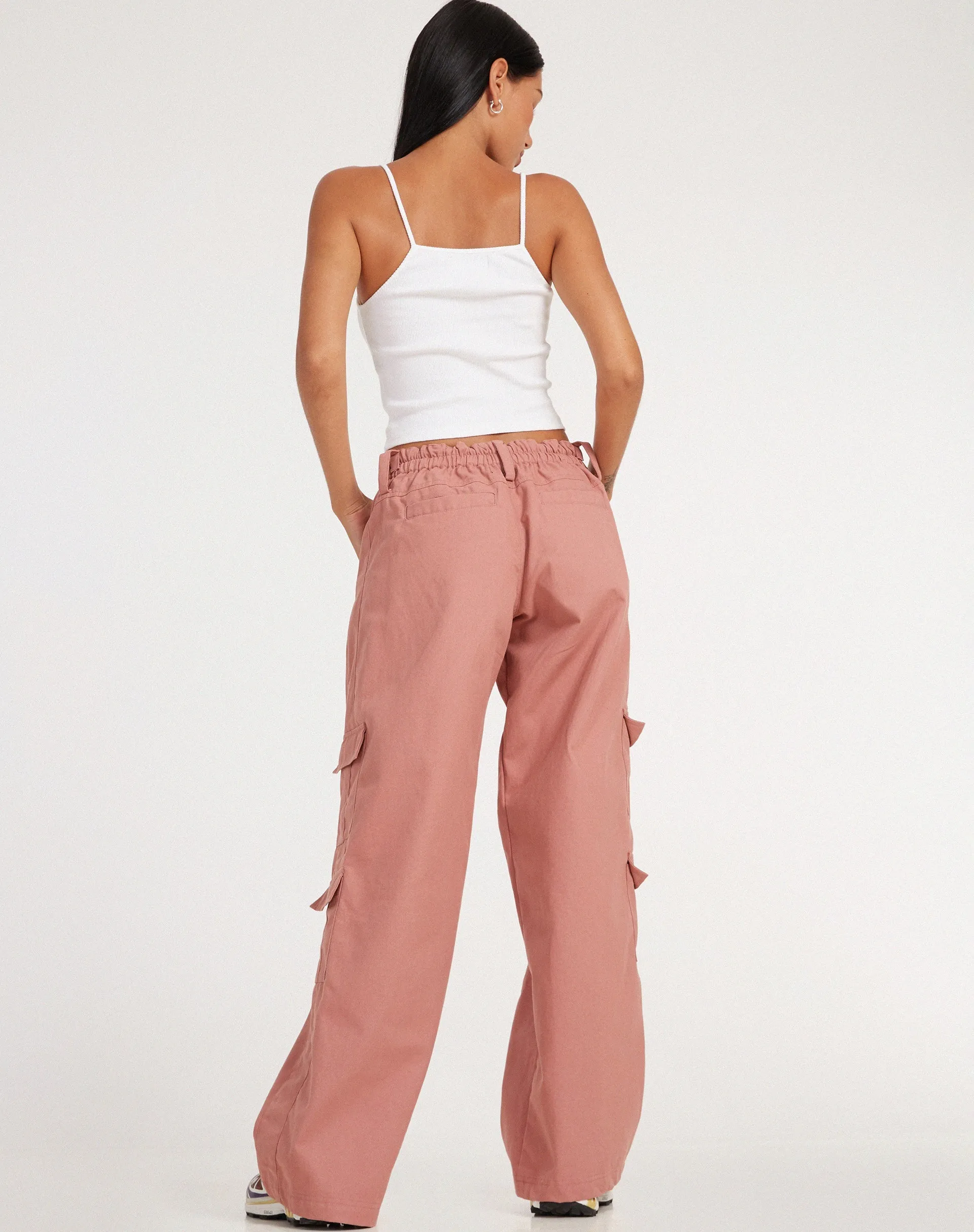 Hansa Cargo Trouser in Dusty Rose