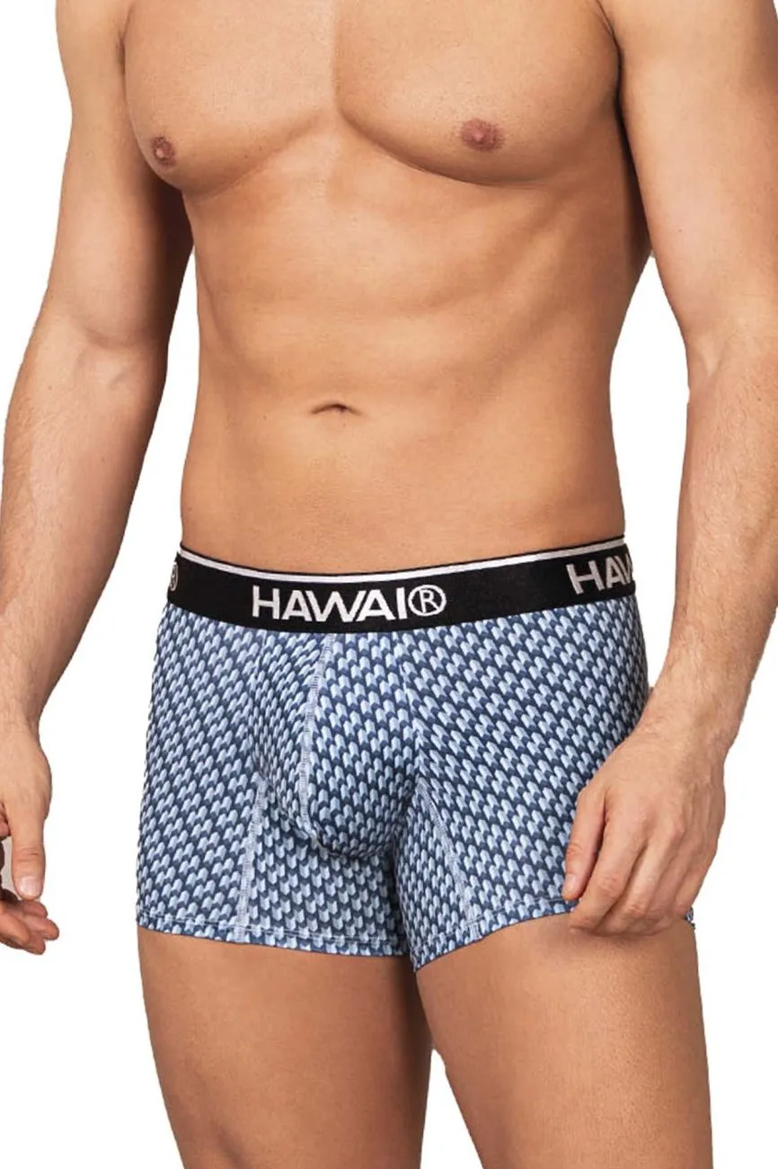 HAWAI 42420 Printed Trunks Color Blue