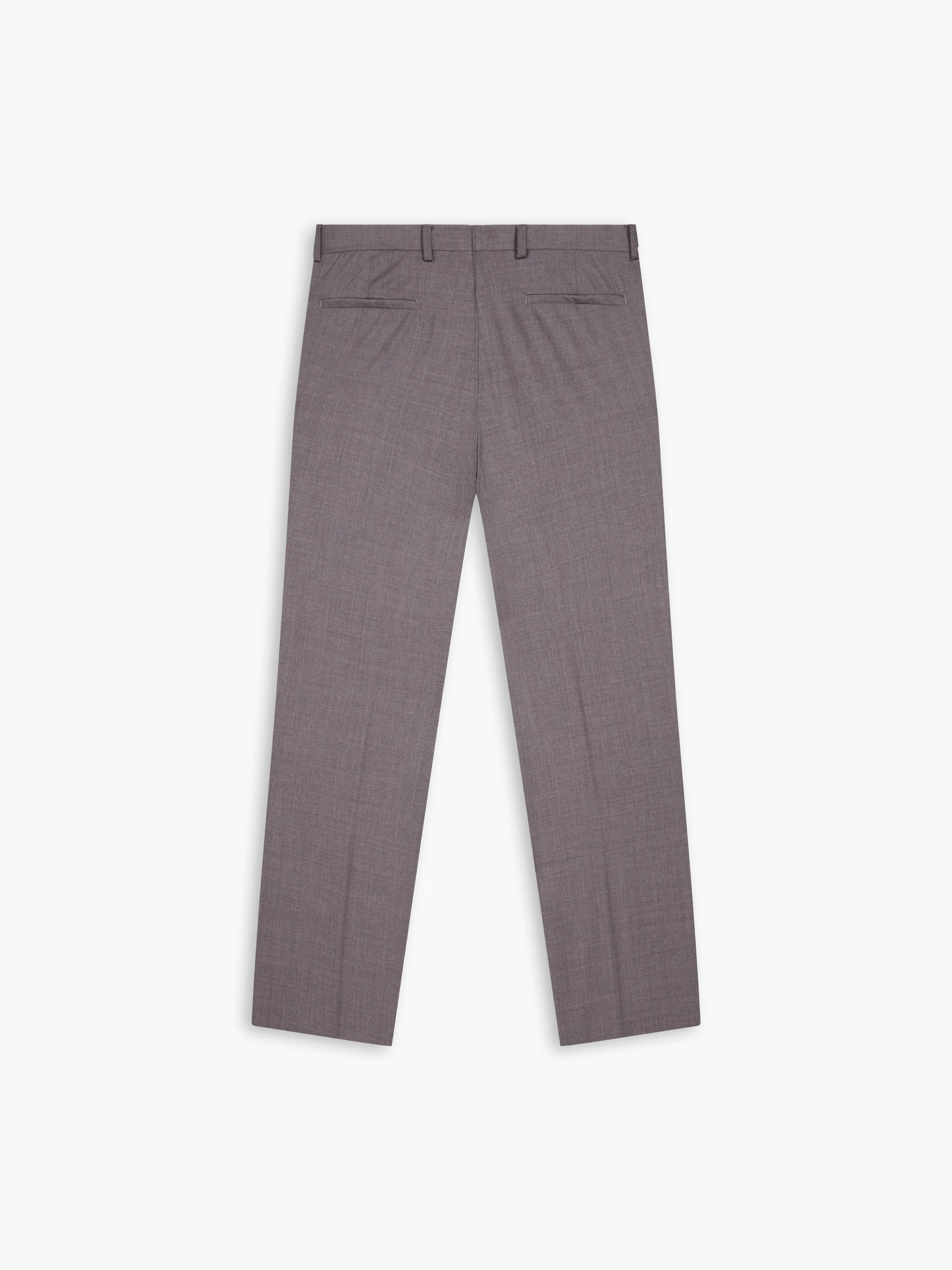 Hedsor Woven in Italy Slim Fit Burgundy Trousers