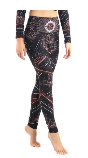 Humble Warrior Printed Yoga Leggings