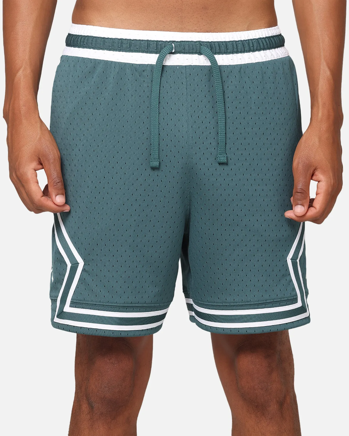 Jordan Dri-Fit Sport Diamond Shorts Oxidized Green/White