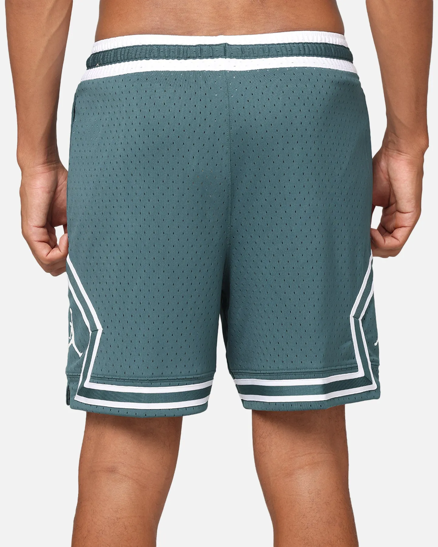 Jordan Dri-Fit Sport Diamond Shorts Oxidized Green/White