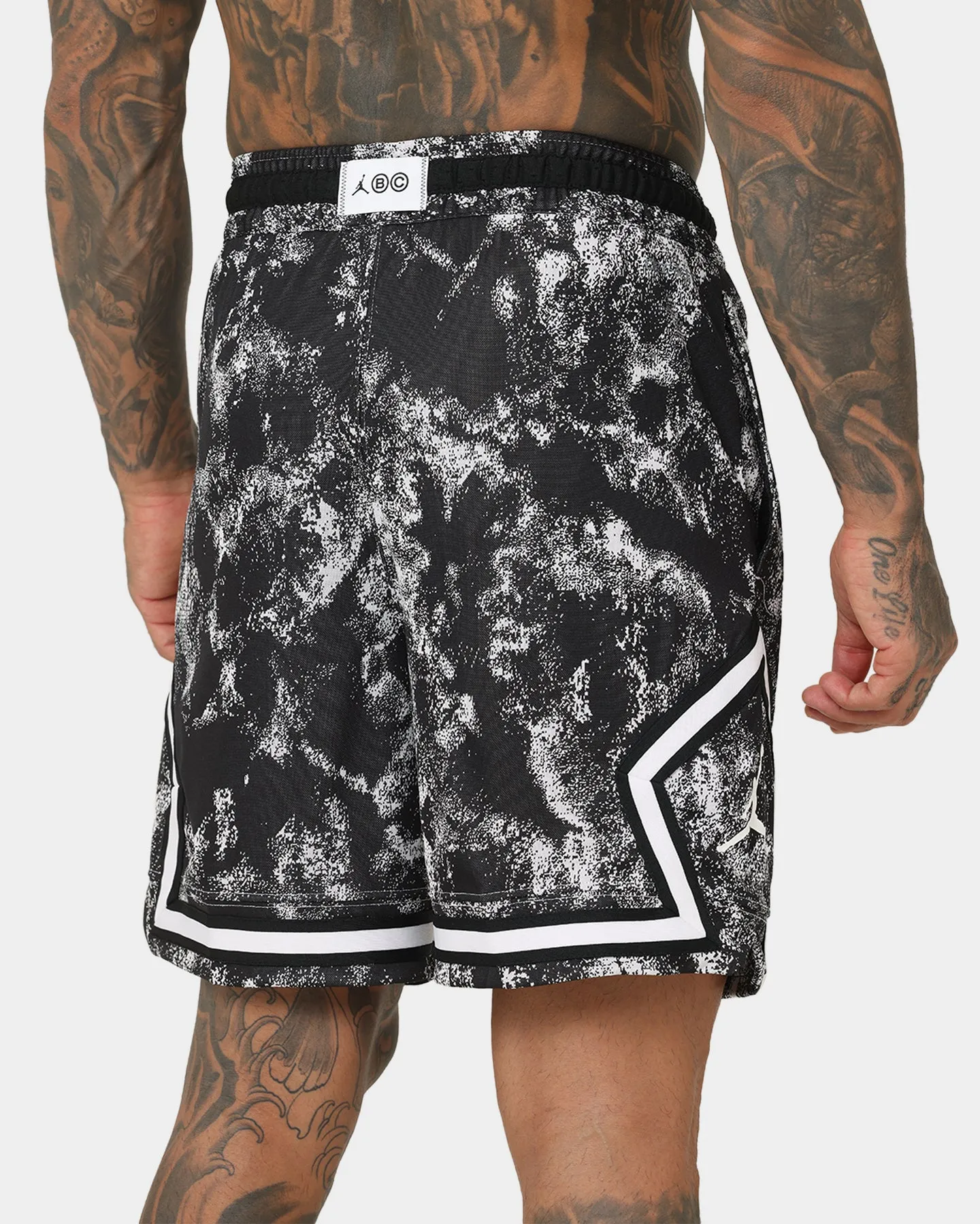 Jordan Dri-FIT Sport Diamond Shorts White/Black