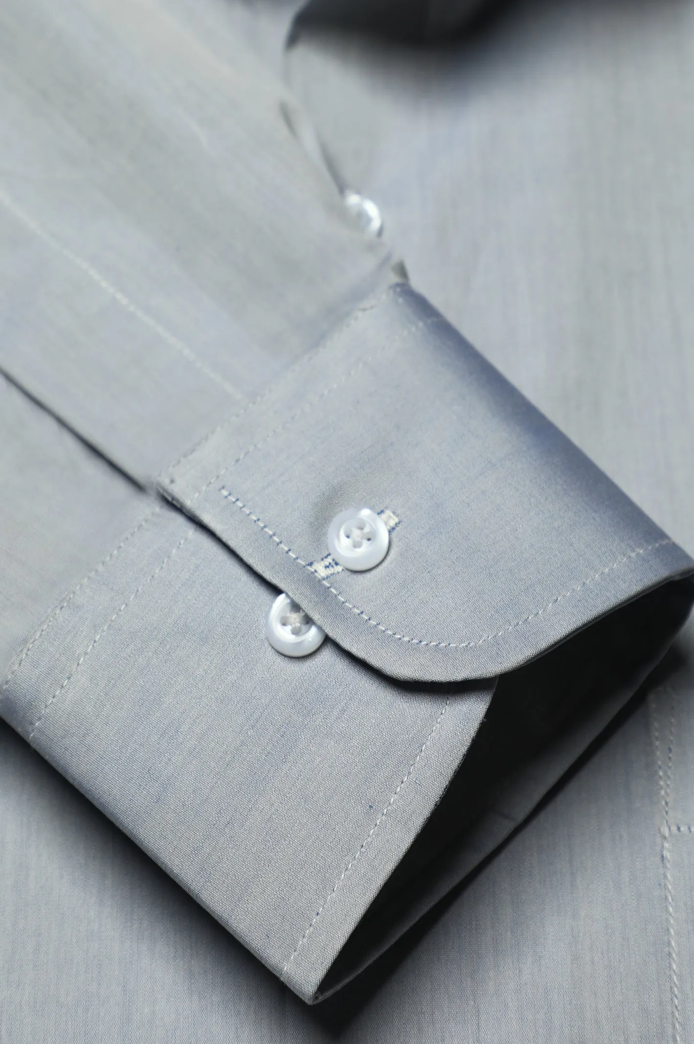 Light Grey Plain Formal Autograph Shirt