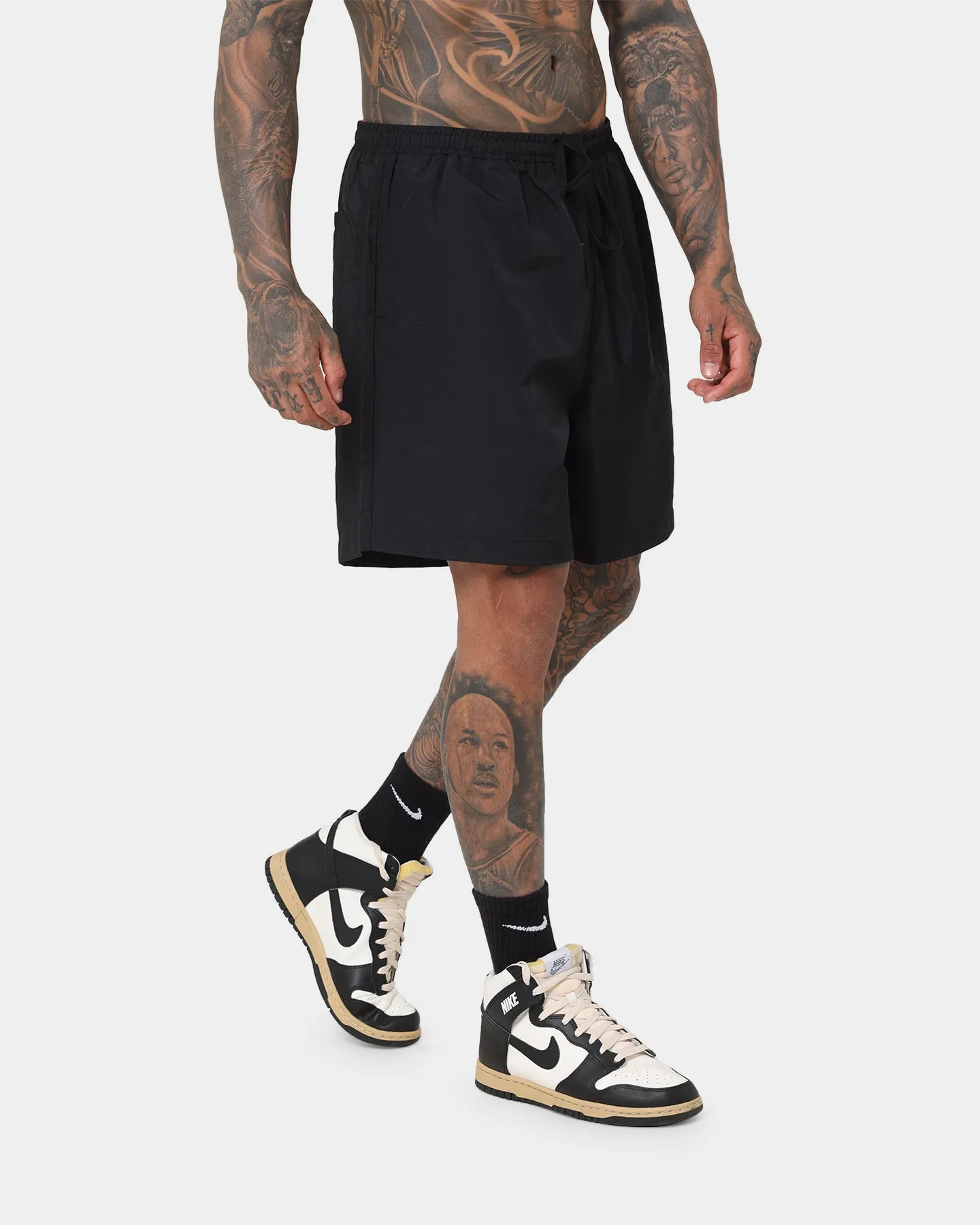 Loiter Inferno Beach Shorts Black/Black