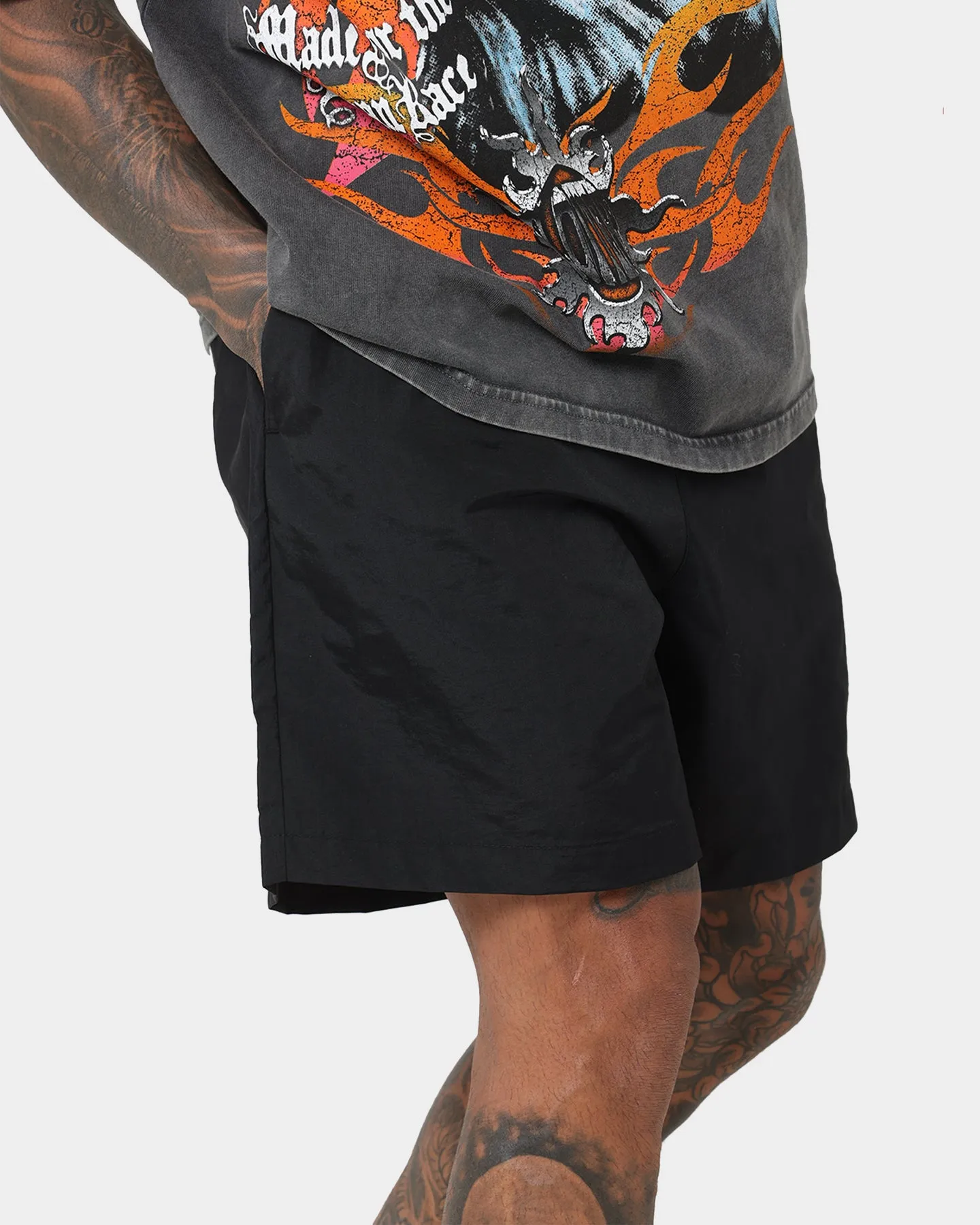 Loiter Inferno Beach Shorts Black/Black