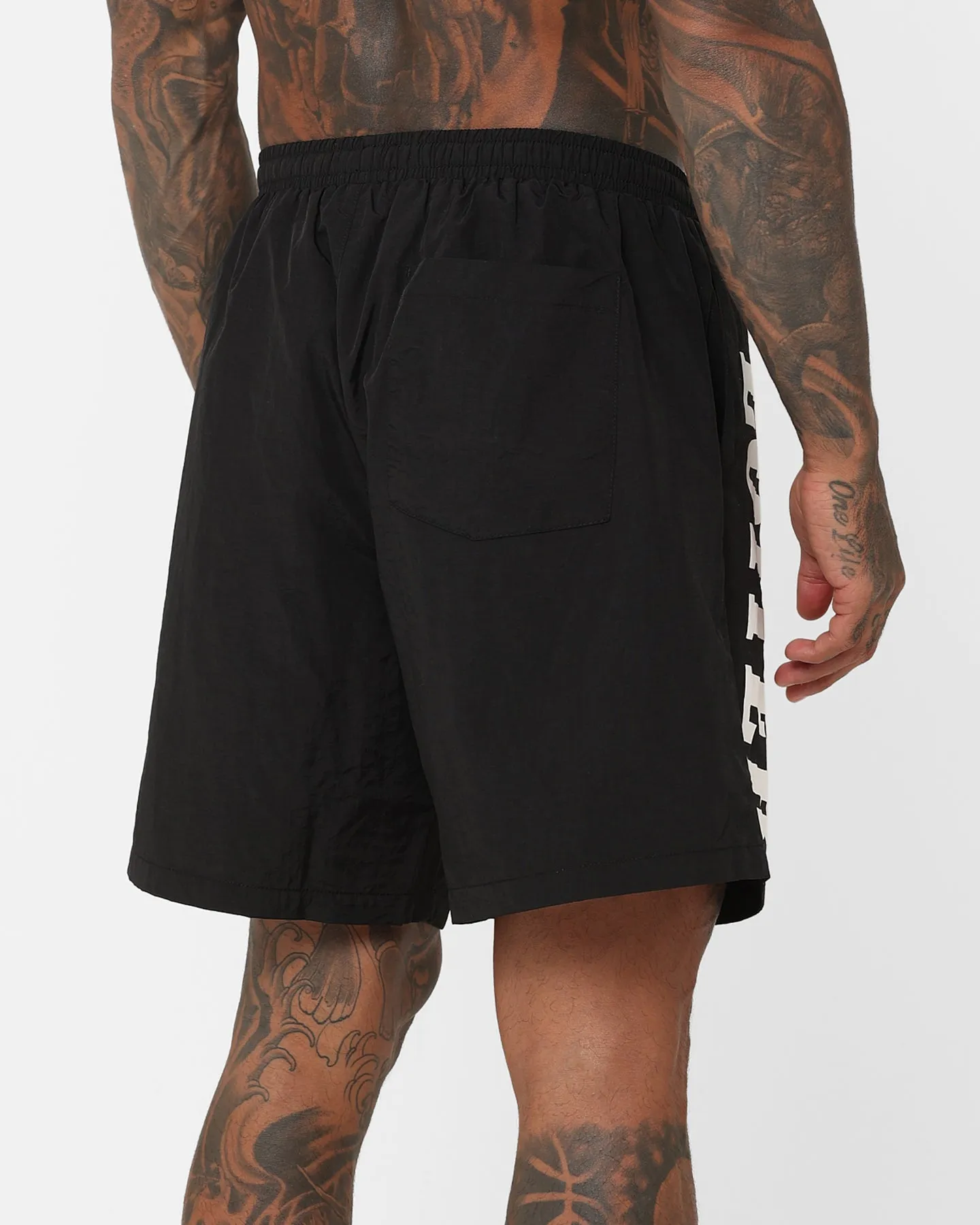 Loiter Speedway Walk Shorts Black