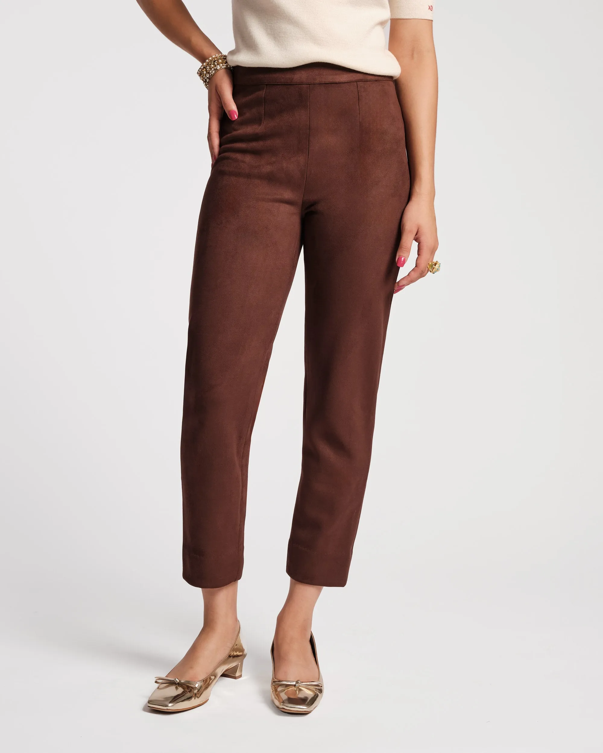 Lucy Microsuede Pant