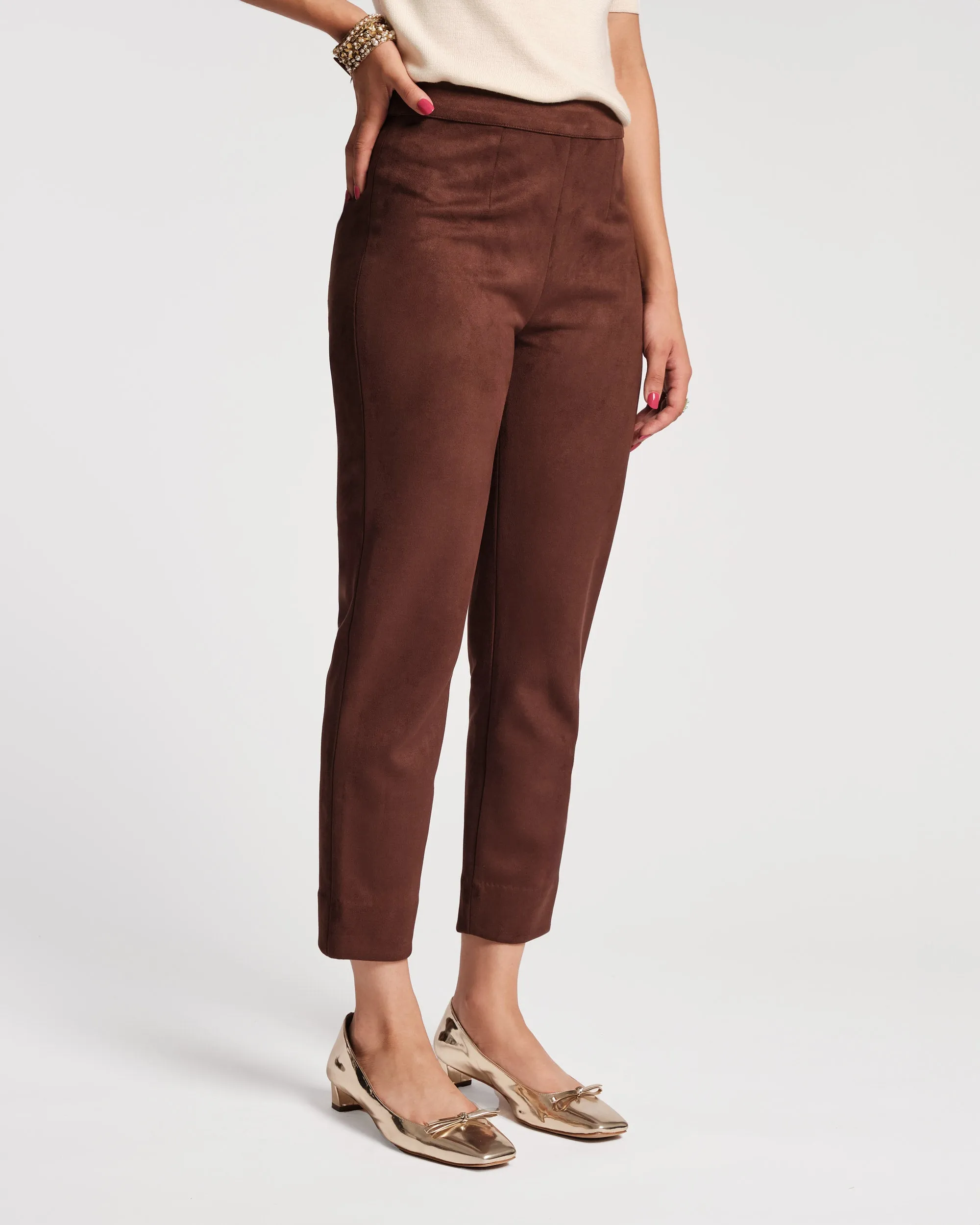 Lucy Microsuede Pant