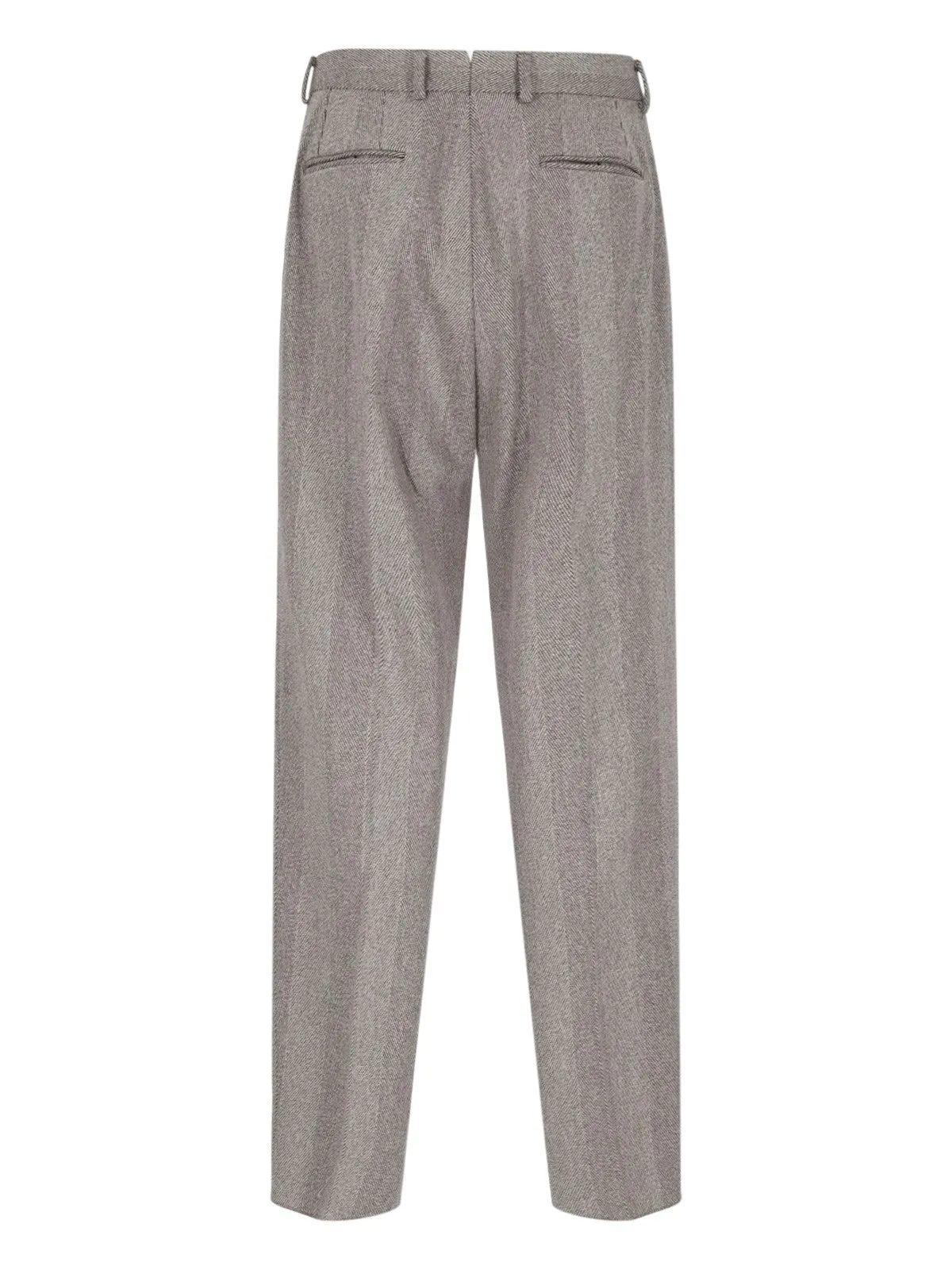 Luxury Virgin Wool Men's Trousers