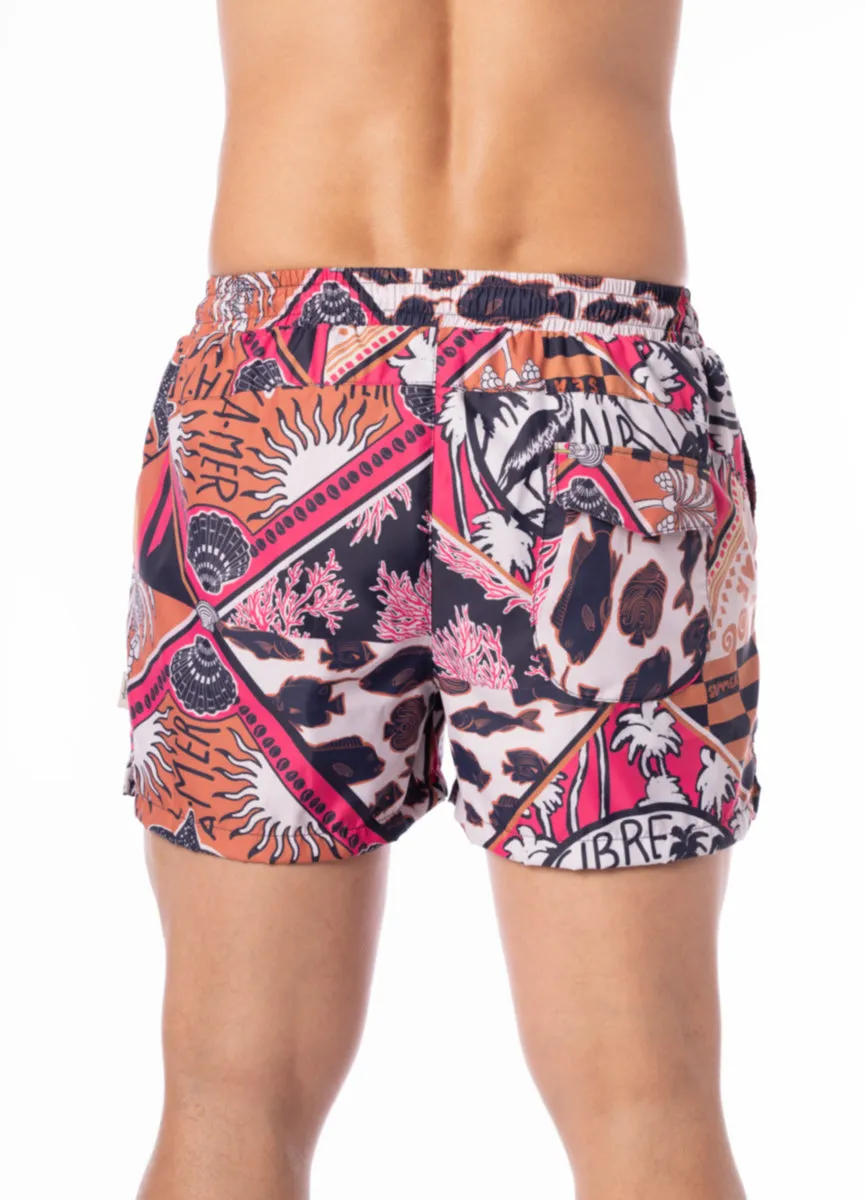 Maaji Ocean Puzzle Sand Unisex Shorts