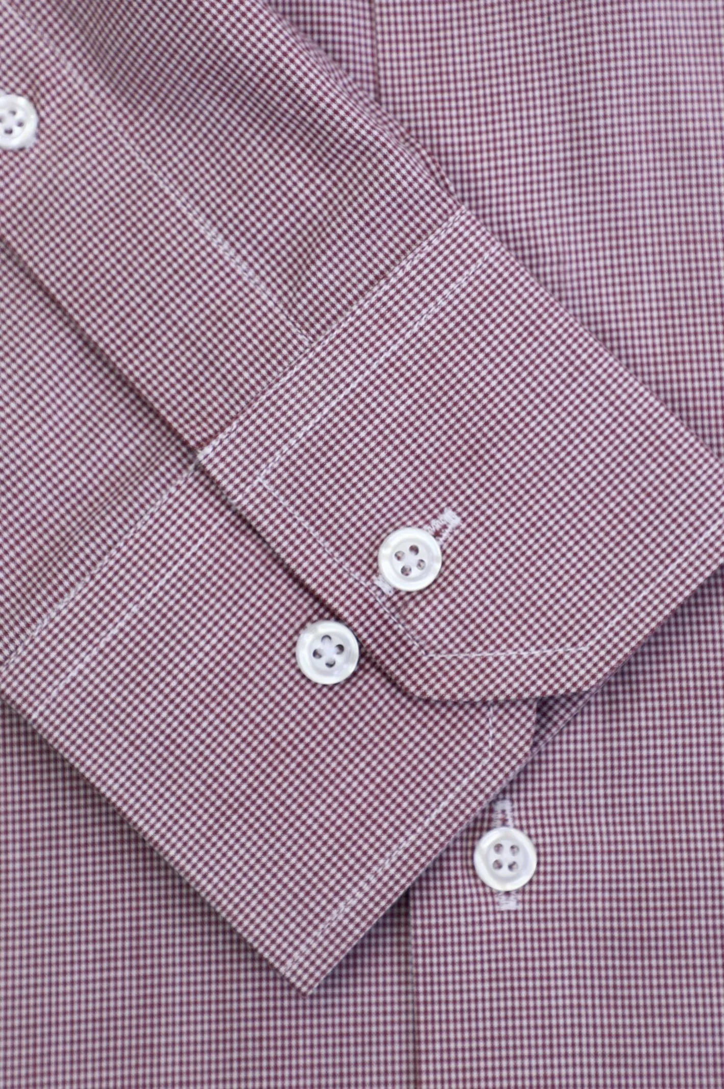 Maroon Textured Formal Shirt