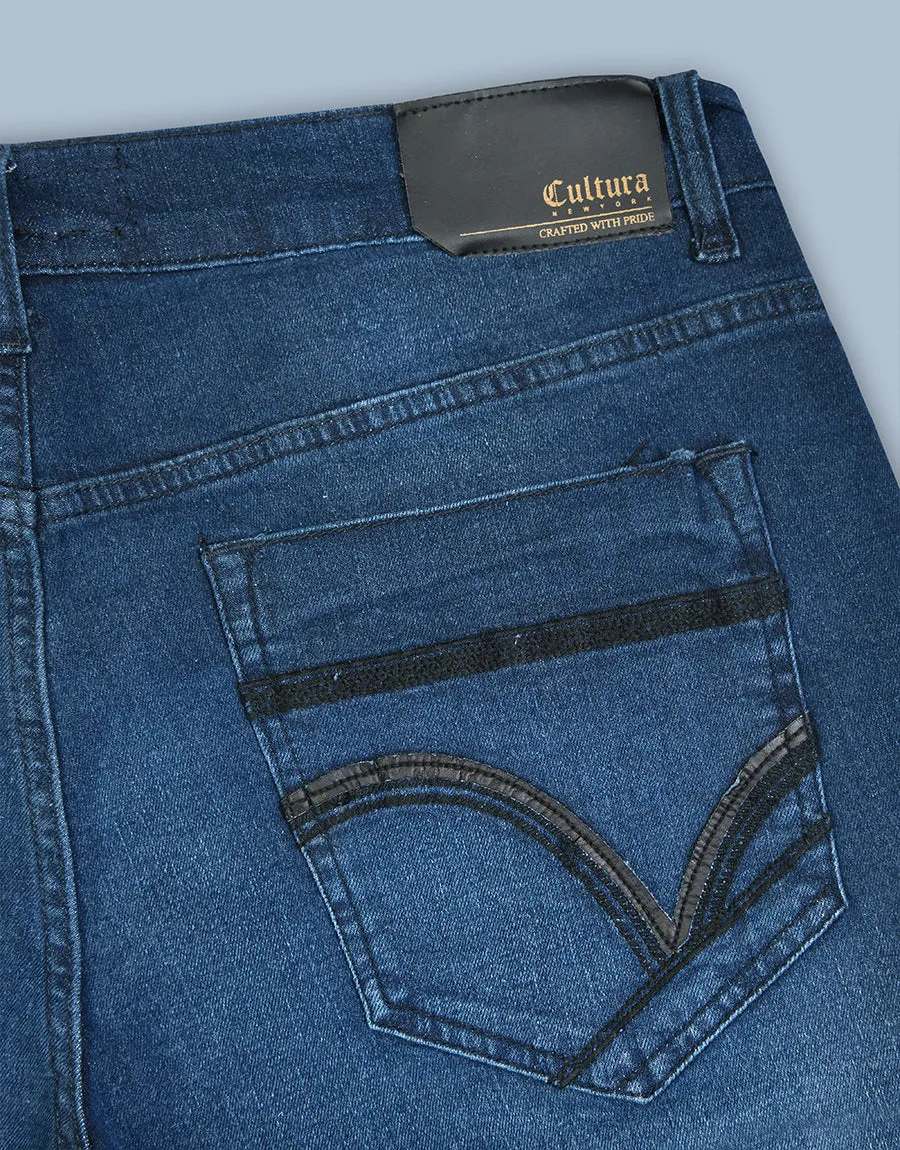 Men's Culture Denim Jeans - Dark Blue