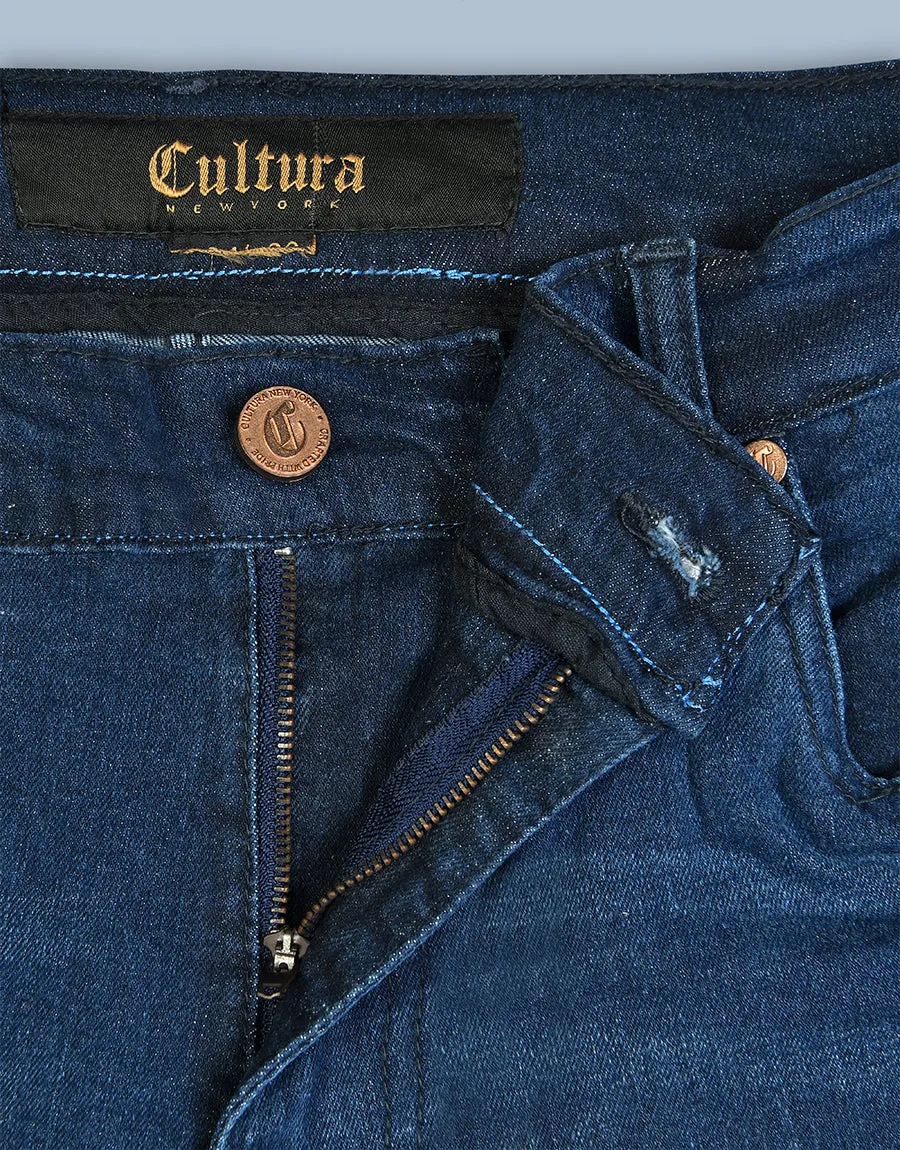 Men's Culture Denim Jeans - Dark Blue