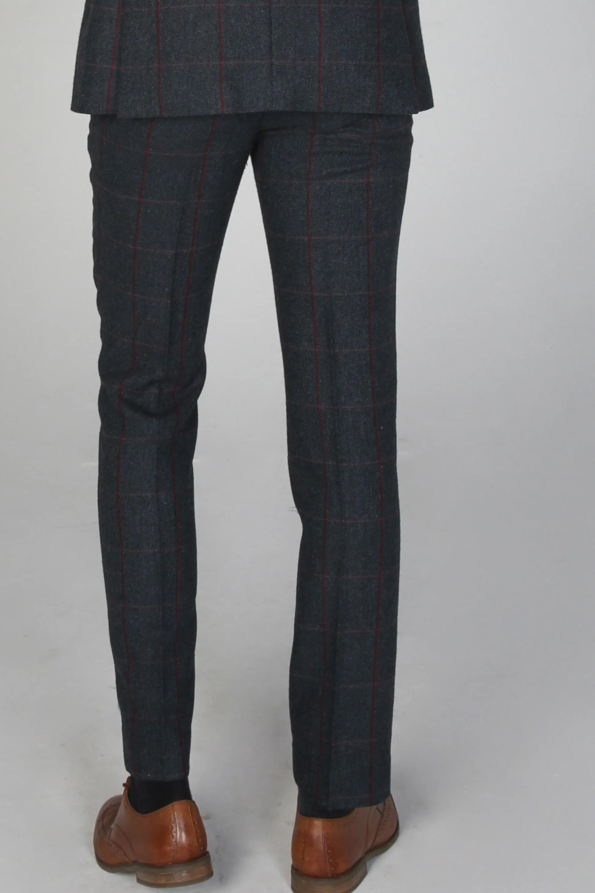 Men's Madrid Navy Trousers