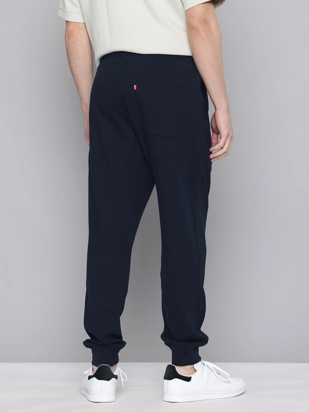 Men's Regular Fit Navy Joggers