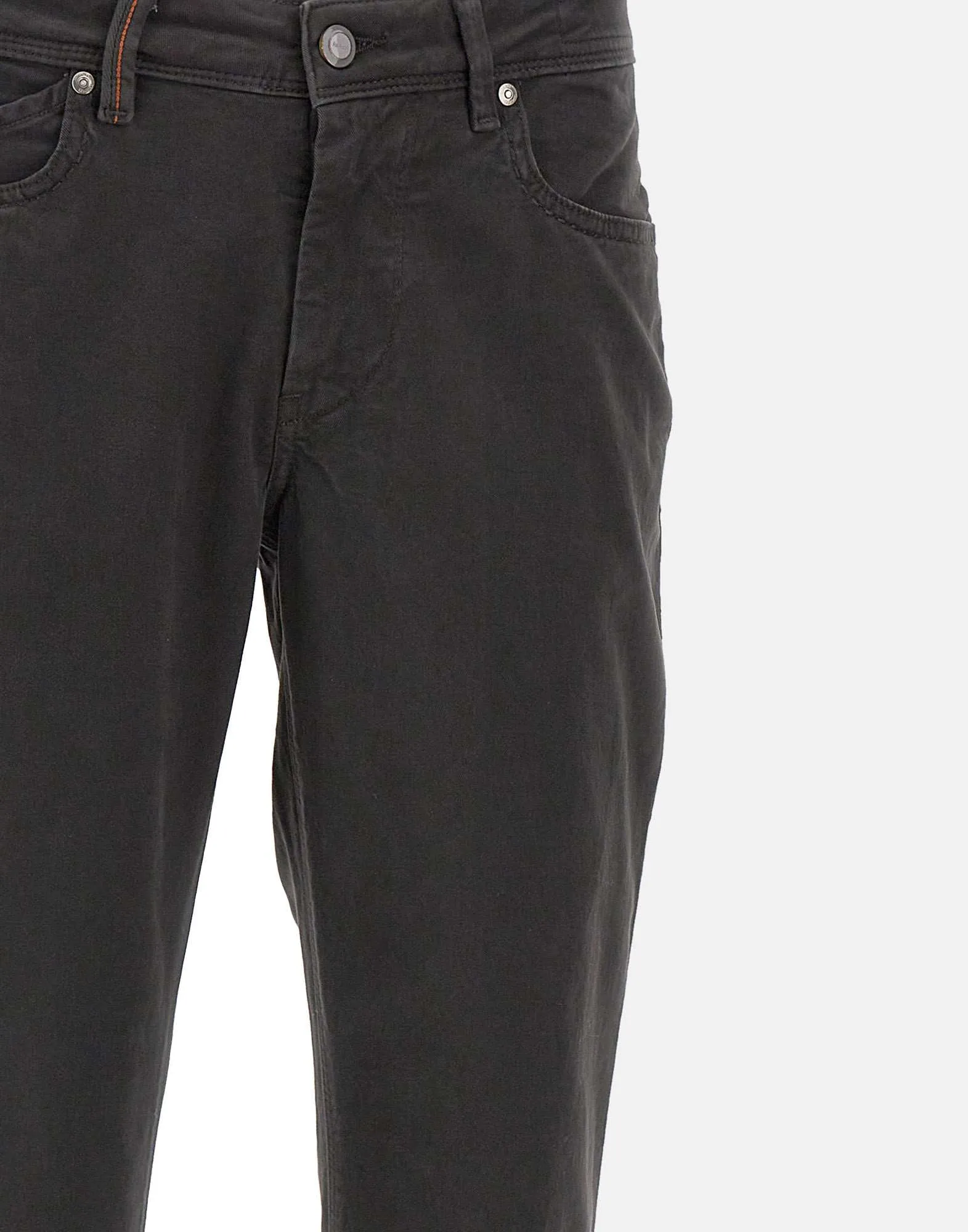 Men's Slim Fit Grey Trousers