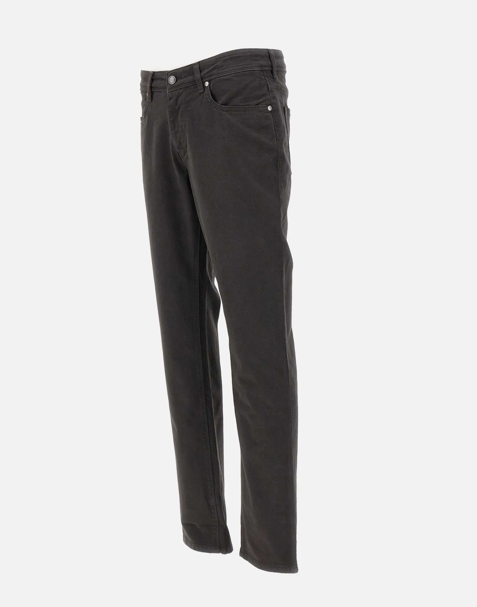 Men's Slim Fit Grey Trousers