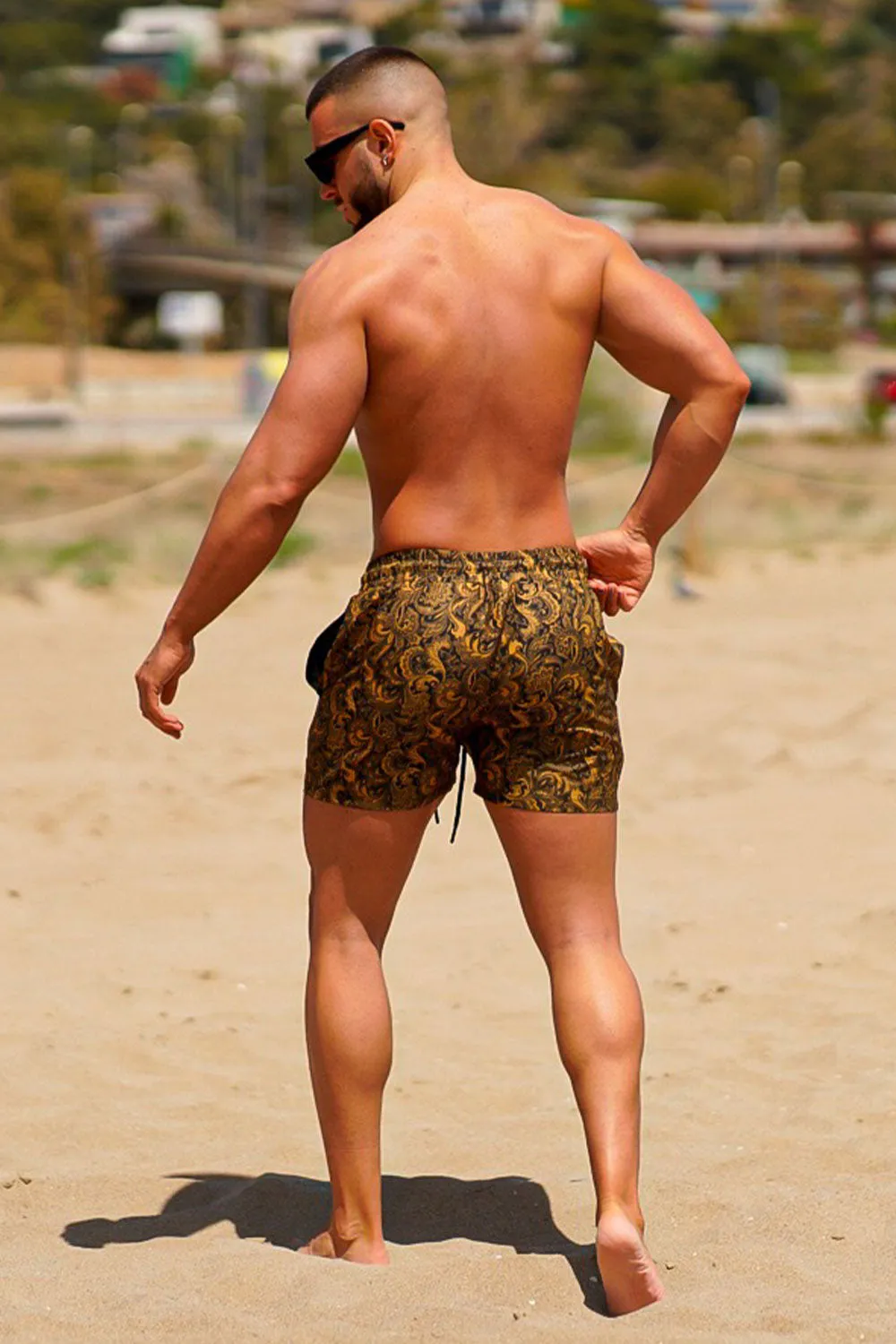 Mens Swim Trunks Beachwear