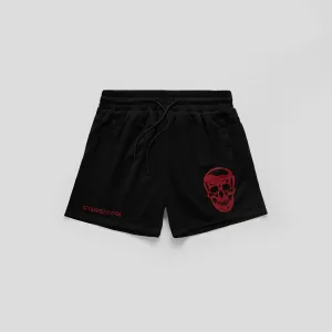 Mesh Training Shorts - Black/Red