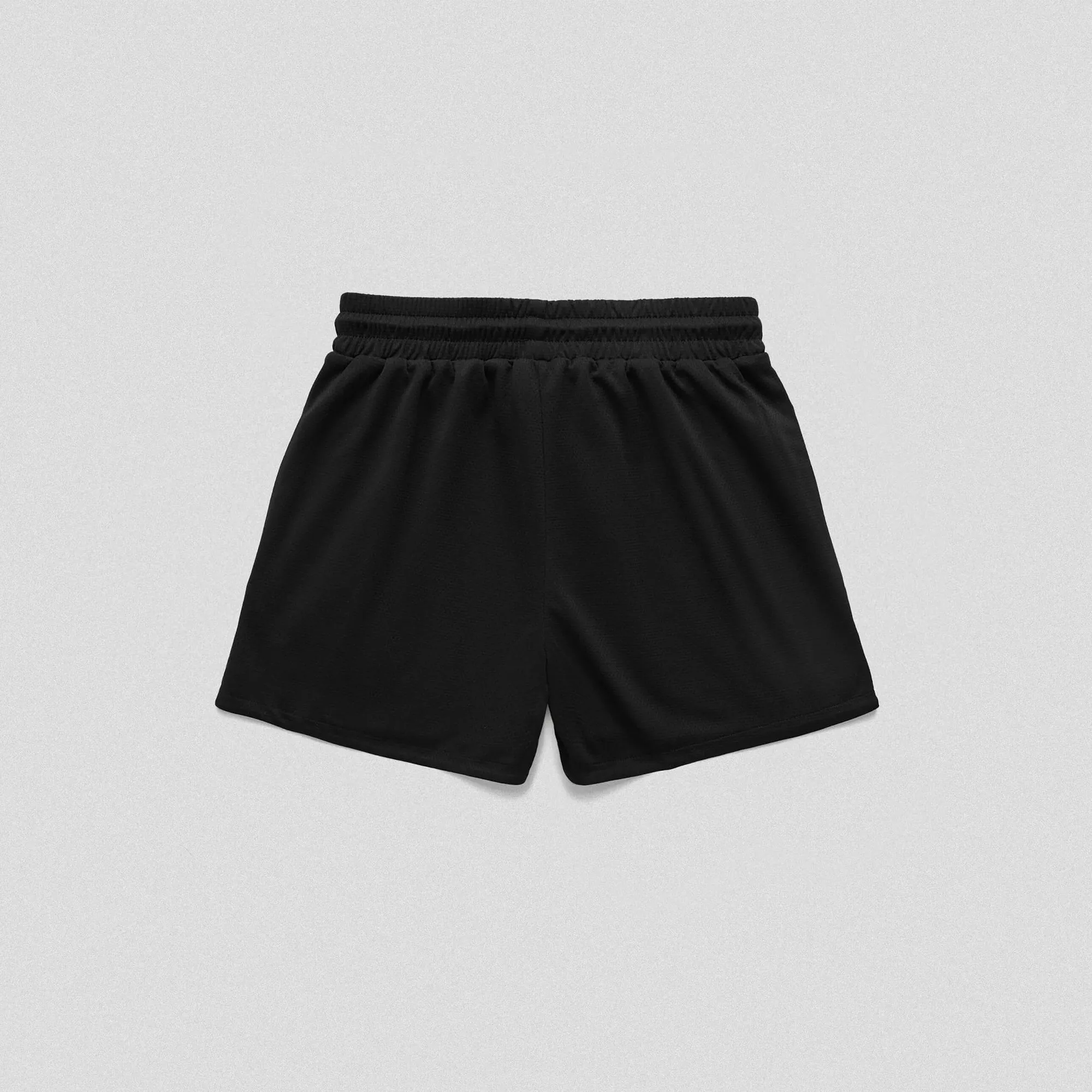 Mesh Training Shorts - Black/White