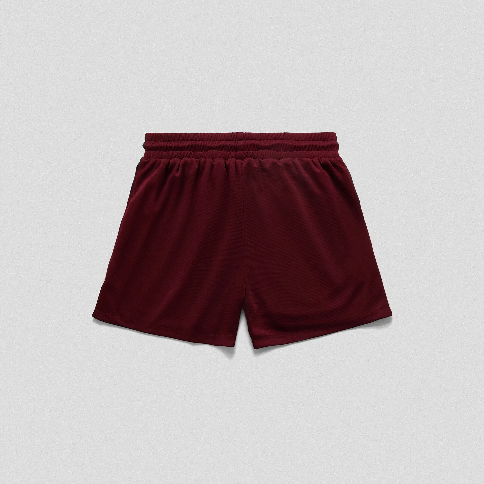 Mesh Training Shorts - Burgundy