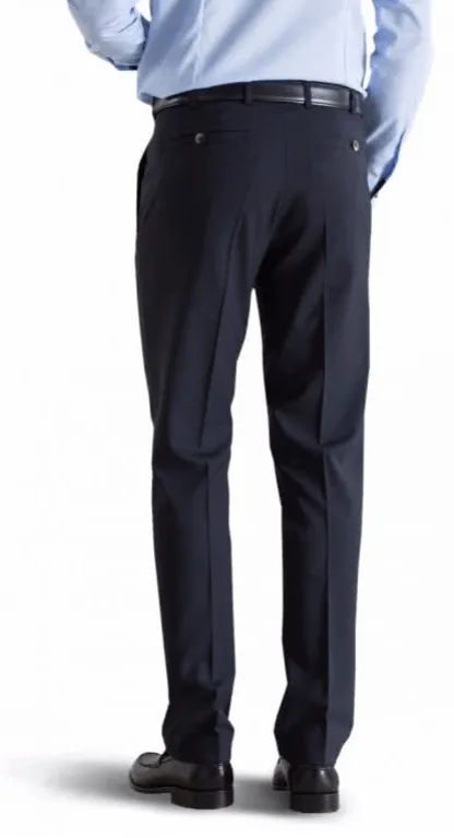 Meyer - Trousers, Roma Wool, Navy