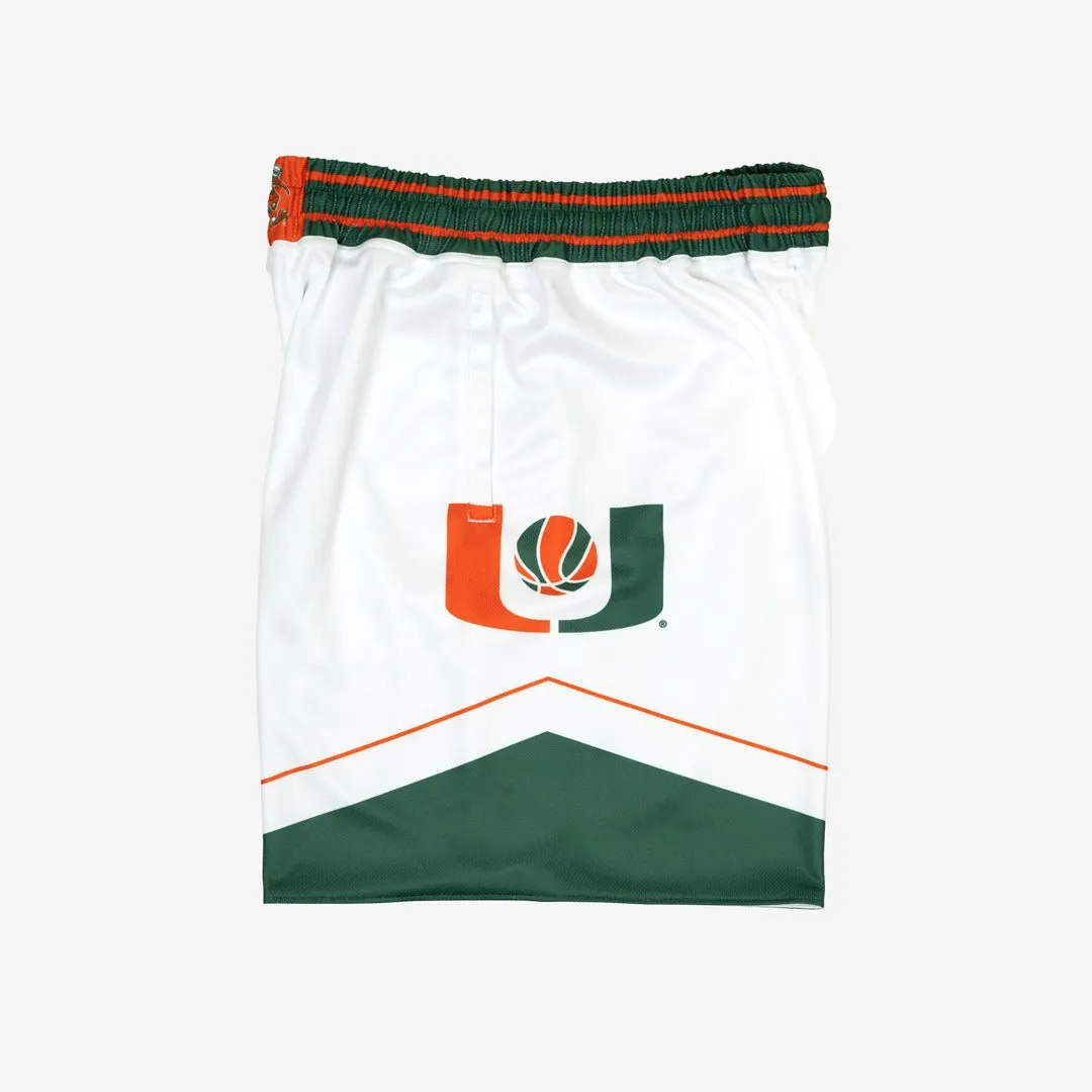 Miami Hurricanes 1997-1998 Retro Shorts (Home)